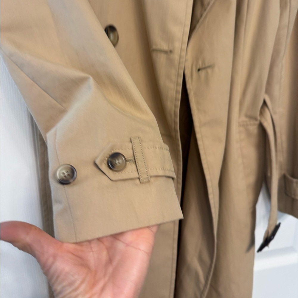 J. Crew Factory short Tan Coat - Picture 3 of 8